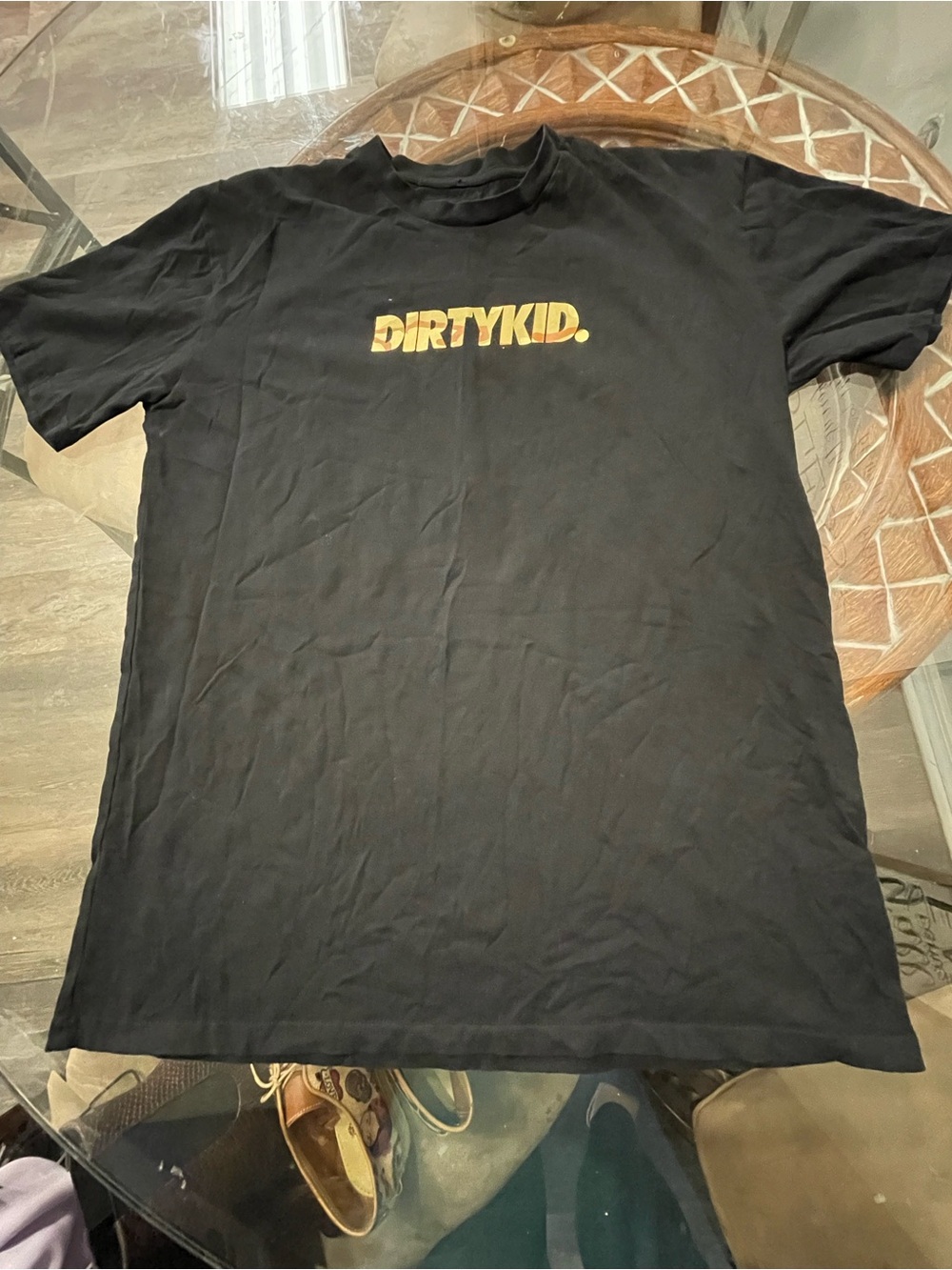 Dirty Kid Co ATF IS GAY Army Camo Graphic Tshirt Size Mens Large